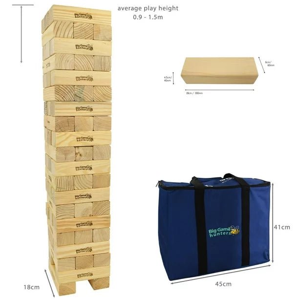 Giant Jenga - Lawn Games - Rockin’ Party Rentals