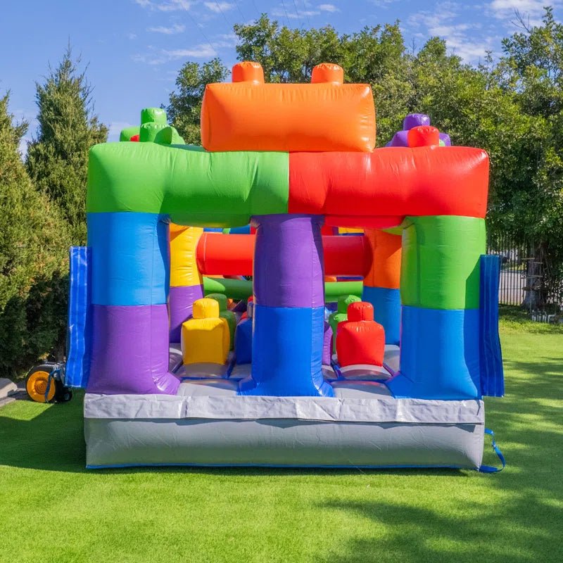 NEW! Brick Blitz Obstacle Course - Inflatables - Rockin’ Party Rentals
