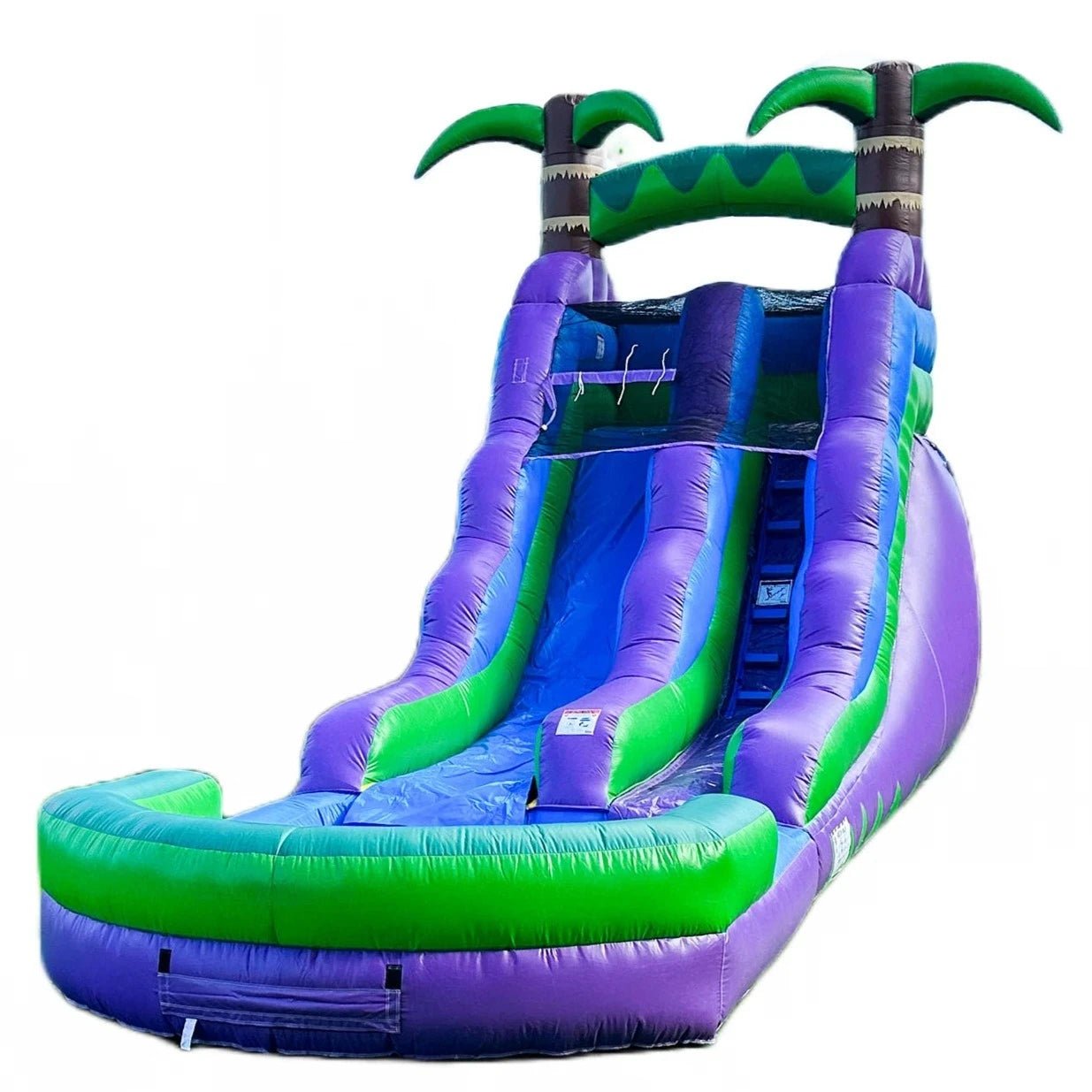 Paradise Plunge Water Slide (16 Ft.) - Inflatables - Rockin’ Party Rentals