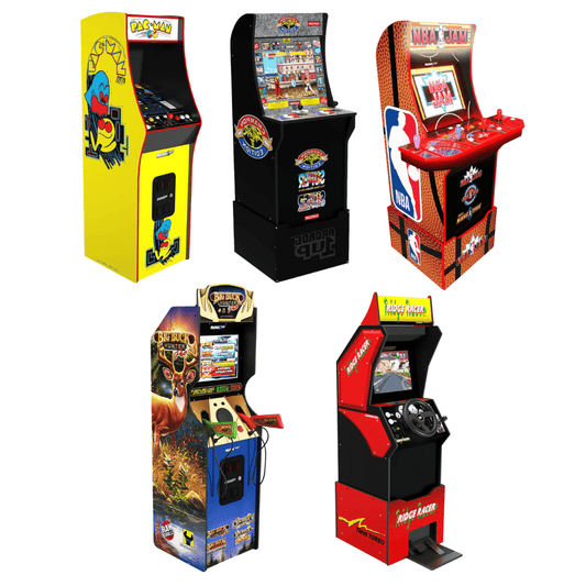 Retro Throwback Arcade Party (5 - Pack) - Arcade Games - Rockin’ Party Rentals