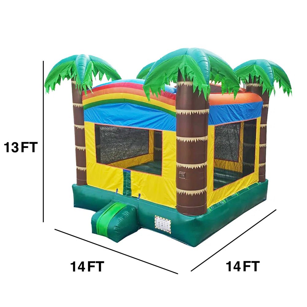 Safari Slam Dunk Bouncy Castle - Inflatables - Rockin’ Party Rentals
