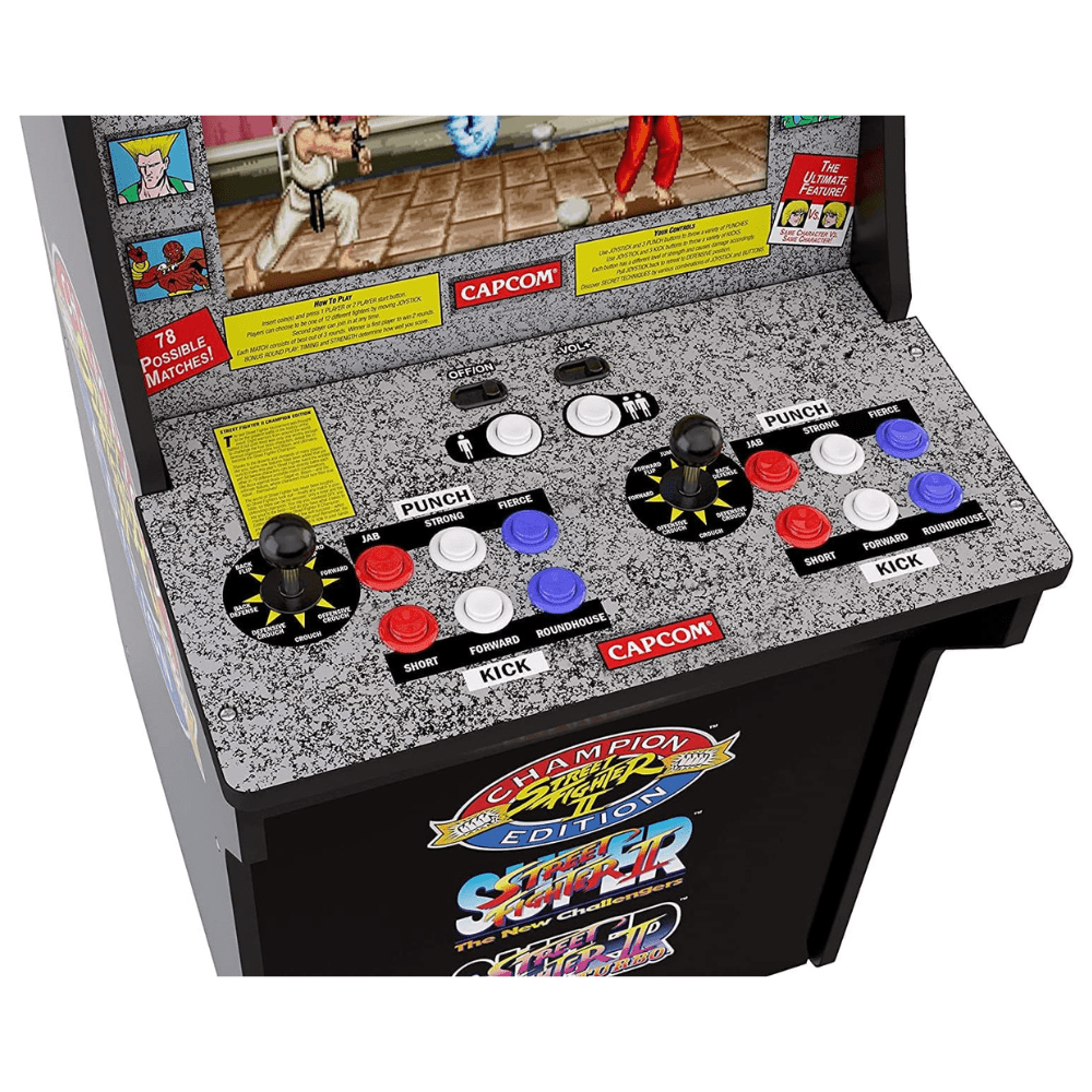 Street Fighter II - Arcade Games - Rockin’ Party Rentals
