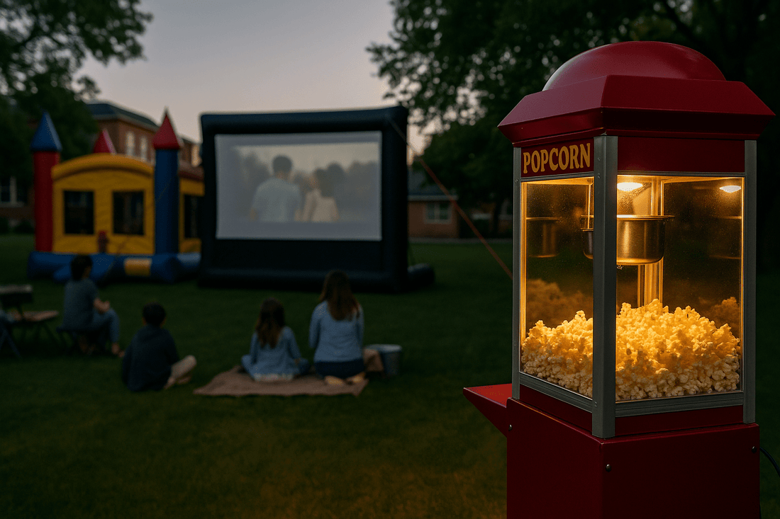 Checklist for the Perfect Backyard Movie Night - Rockin’ Party Rentals