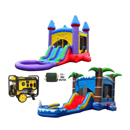 Splash & Bounce Party Package