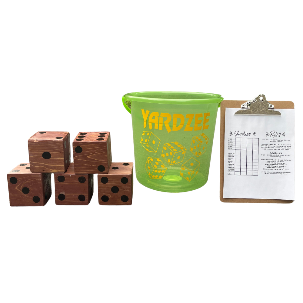 Wooden Lawn Games Party Package