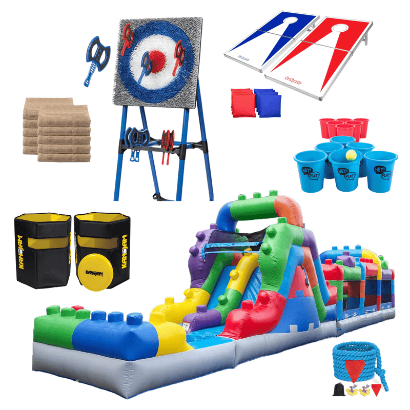 Giant Connect-4 – Lawn Game Rentals – Rockin' Party Rentals